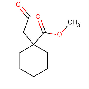 Methyl 1-(2-oxoethyl)cyclohexanecarboxylate Structure,41487-76-7Structure