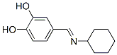 1,2-Benzenediol, 4-[(cyclohexylimino)methyl]-(9ci) Structure,414882-78-3Structure