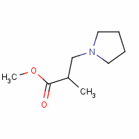 Methyl 2-methyl-3-(pyrrolidin-1-yl)propanoate Structure,4151-03-5Structure