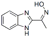 Ethanone, 1-(1h-benzimidazol-2-yl)-, oxime (9ci) Structure,41510-18-3Structure