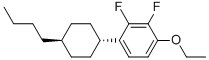 Trans-1-(4-butyl-cyclohexyl)-4-ethoxy-2,3-difluoro-benzene Structure,415915-42-3Structure