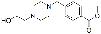 4-[4-(2-Hydroxy-ethyl)-piperazin-1-ylmethyl]-benzoic acid methyl ester Structure,41595-34-0Structure