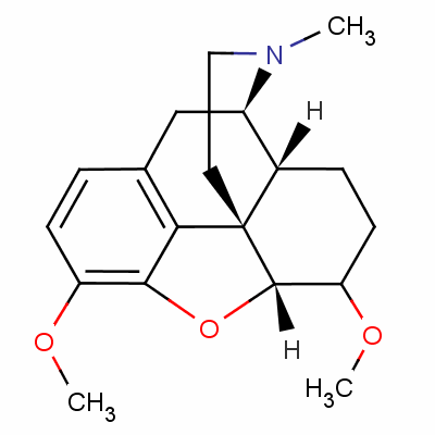 (5alpha,6beta)-4,5-环氧-3,6-二甲氧基-17-甲基吗喃结构式_41714-53-8结构式