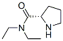 (2s)-(9ci)-N,N-二乙基-2-吡咯烷羧酰胺结构式_41721-01-1结构式