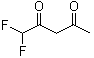 1,1-二氟乙酰基乙酮结构式_41739-23-5结构式