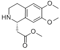 1-Isoquinolineacetic acid, 1,2,3,4-tetrahydro-6,7-dimethoxy-, methyl ester, (1s)- Structure,417725-91-8Structure