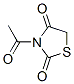 2,4-Thiazolidinedione, 3-acetyl-(9ci) Structure,41812-51-5Structure