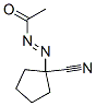 Cyclopentanecarbonitrile, 1-(acetylazo)-(9ci)Structure,41857-32-3Structure Cyclopentanecarbonitrile, 1-(acetylazo)-(9ci) Structure,41857-32-3Structure