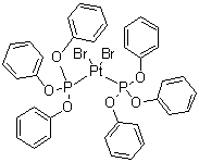 Cis-dibromobis(triphenylphosphite)platinum(ii) Structure,41871-81-2Structure