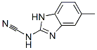 (9ci)-(5-甲基-1H-苯并咪唑-2-基)-氨腈结构式_41926-63-0结构式