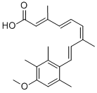 (2E,4e,6e,8e)-9-(4-methoxy-2,3,6-trimethylphenyl)-3,7-dimethyl-2,4,6,8-nonatetraenoic acid Structure,419534-31-9Structure