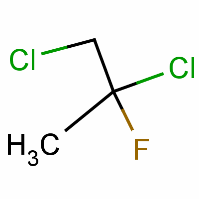 1,2-二氯-2-氟丙烷结构式_420-97-3结构式