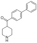 Biphenyl-4-yl-piperidin-4-yl-methanone Structure,42060-83-3Structure