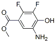 (9ci)-5-氨基-2,3-二氟-4-羟基-苯甲酸甲酯结构式_420786-99-8结构式