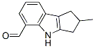 (9ci)-1,2,3,4-四氢-2-甲基-环戊并[b]吲哚-5-羧醛结构式_420802-68-2结构式