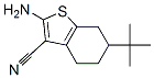 2-氨基-6-叔丁基-4,5,6,7-四氢-1-苯并噻吩-3-甲腈结构式_42159-76-2结构式