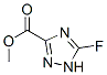 1H-1,2,4-triazole-3-carboxylicacid,5-fluoro-,methylester(9ci) Structure,42297-31-4Structure