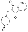 4-N-phthaloylglyaminomethyl-cyclohexanone Structure,423116-18-1Structure