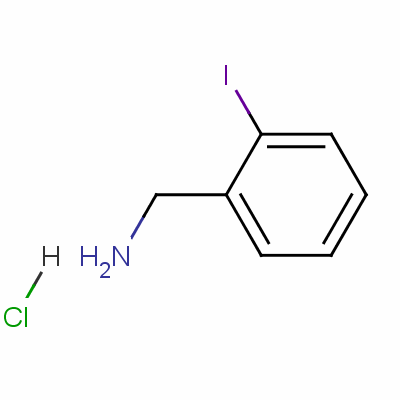 2-碘苄胺盐酸盐结构式_42365-45-7结构式