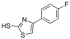 4-(4-Fluorophenyl)-1,3-thiazole-2-thiol Structure,42365-73-1Structure