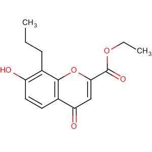 Ethyl 7-hydroxy-4-oxo-8-propyl-4h-chromene-2-carboxylate Structure,42368-92-3Structure