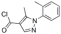 5-Methyl-1-(2-methylphenyl)-1H-pyrazole-4-carbonyl chloride Structure,423768-42-7Structure