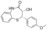 (2S-cis)-(+)-2,3-Dihydro-3-hydroxy-2-(4-methoxyphenyl)-1,5-benzothiazepin-4(5H)-one Structure,42399-49-5Structure