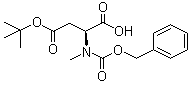 Z-n-me-asp(otbu)-oh dcha Structure,42417-70-9Structure