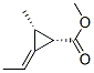 (1alpha,2e,3alpha)-2-亚乙基-3-甲基-环丙烷羧酸甲酯结构式_42419-01-2结构式