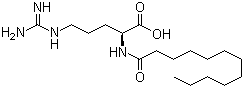 月桂酰精氨酸结构式_42492-22-8结构式