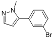 5-(3-Bromophenyl)-1-methyl-1H-pyrazole Structure,425379-69-7Structure