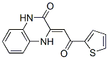 3-(2-Oxo-2-thiophen-2-yl-ethylidene)-3,4-dihydro-1H-quinoxalin-2-one Structure,425395-94-4Structure