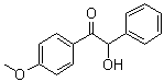 2-Hydroxy-1-(4-methoxyphenyl)-2-phenyl-ethanone Structure,4254-17-5Structure