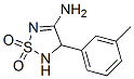 1,2,5-Thiadiazol-3-amine, 4,5-dihydro-4-(3-methylphenyl)-, 1,1-dioxide (9ci) Structure,425646-68-0Structure