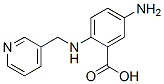 5-Amino-2-[(pyridin-3-ylmethyl)-amino]-benzoic acid Structure,425662-35-7Structure