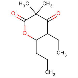 2H-pyran-2,4(3h)-dione,5-ethyldihydro-3,3-dimethyl-6-propyl-(9ci) Structure,425662-94-8Structure