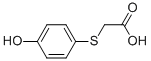 2-[(4-Hydroxyphenyl)thio]acetic acid Structure,42580-38-1Structure