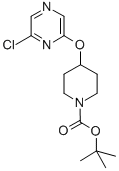 Tert-butyl 4-(6-chloropyrazin-2-yloxy)piperidine-1-carboxylate Structure,426830-18-4Structure