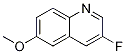 3-Fluoro-6-methoxyquinoline Structure,426842-85-5Structure