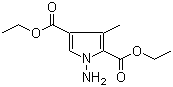 1-氨基-3-甲基-1H-吡咯-2,4-二羧酸二乙酯结构式_427878-69-1结构式