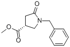 (R)-1-benzyl-5-oxo-pyrrolidine-3-carboxylic acid methyl ester Structure,428518-36-9Structure