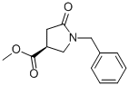 (S)-1-benzyl-5-oxo-pyrrolidine-3-carboxylic acid methyl ester Structure,428518-44-9Structure