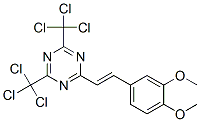 4,6-Bis-(trichloromethyl)-2-(3,4-Dimethoxystyryl)-1,3,5-Triazine Structure,42880-07-9Structure