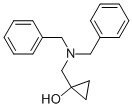 1-[[Bis(phenylmethyl)amino]methyl] cyclopropanol Structure,428855-17-8Structure