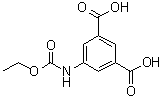 5-[(Ethoxycarbonyl)amino]-1,3-Benzenedicarboxylic acid Structure,42904-20-1Structure