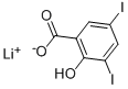 Lithium 3,5-diiodosalicylate Structure,42935-32-0Structure