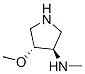 3-Pyrrolidinamine,4-methoxy-n-methyl-,(3r,4r)-(9ci) Structure,429673-86-9Structure