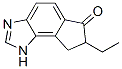 (9ci)-7-乙基-7,8-二氢-茚并[4,5-d]咪唑-6(1h)-酮结构式_429683-68-1结构式