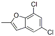 2-Methyl-5,7-dichlorobenzofuran Structure,42969-85-7Structure