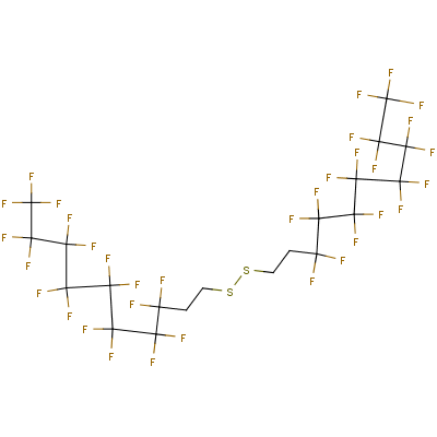 Bis(1h,1h,2h,2h-perfluorodecyl)disulfide Structure,42977-21-9Structure